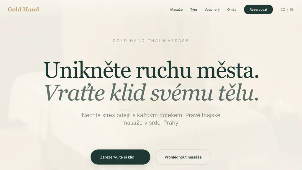 Gold Hand Thai Massage