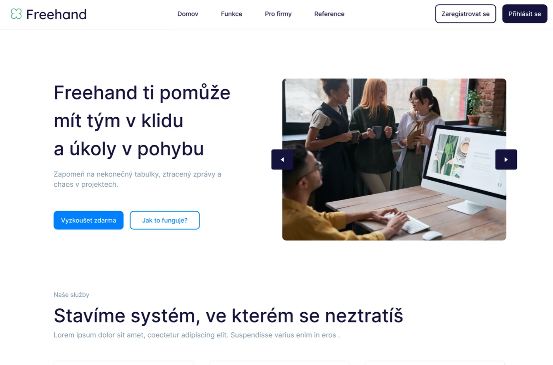 Freehand UI/UX Design