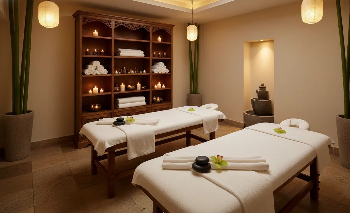 Interiér salonu Gold Hand Thai Massage